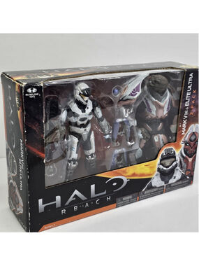 SEALED 2010 Halo Reach Series 1 MISB 6" Spartan Mark V Armor & Elite Ultra NEW